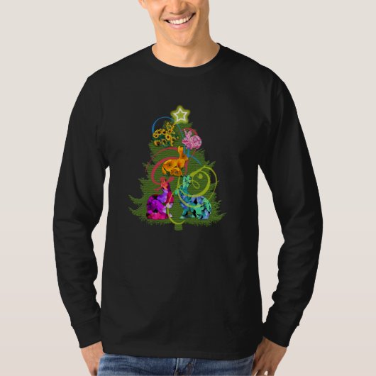 kerstBunnies T-shirt (Voorkant)