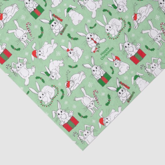 kerstBunnies Tissuepapier (Detail)