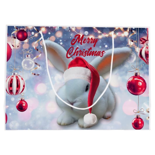 KerstBunny Groot Cadeauzakje (Achterkant)