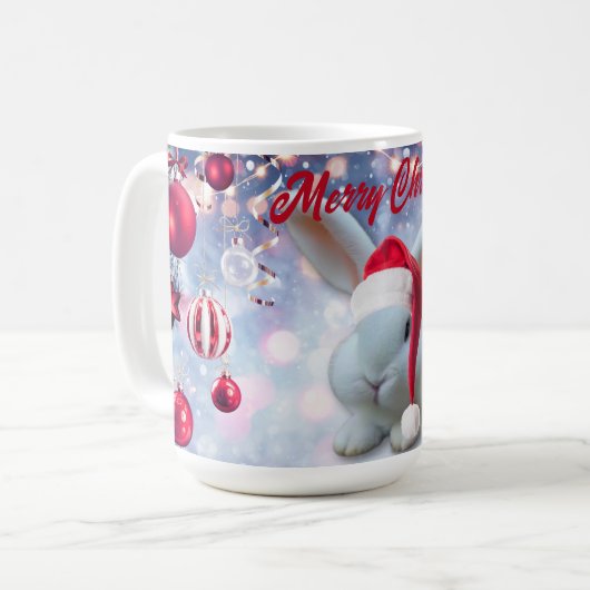 KerstBunny Koffiemok (Voorkant links)