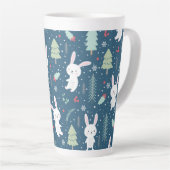 KerstBunny Latte Mok (Rechterhoek)