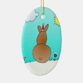 KerstBunny Ornament (Rechts)