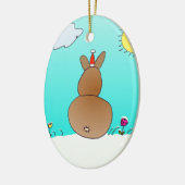 KerstBunny Ornament (Links)