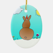 KerstBunny Ornament (Voorkant)