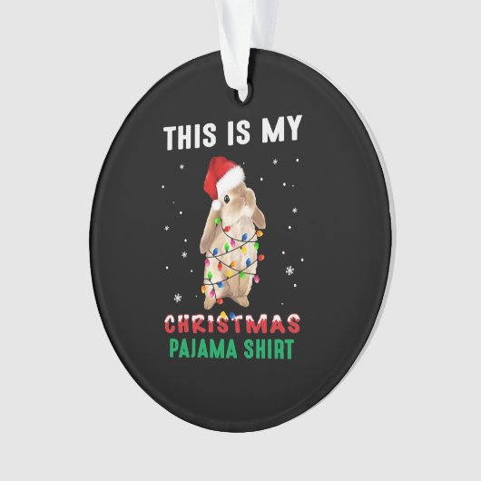 KerstBunny Ornament (voorkant)