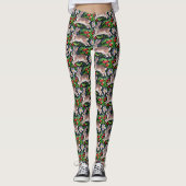 KerstBunny Rabbit Berries Leggings vrouwen (Voorkant)