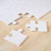 KerstBunny Rabbit in een kersthat Legpuzzel (Zijkant)