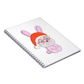 KerstBunny Rabbit Notitieboek (Rechterzijde)