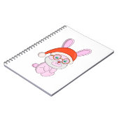 KerstBunny Rabbit Notitieboek (Linkerzijde)