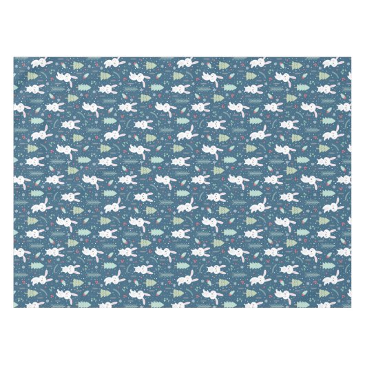 KerstBunny Tafelkleed (Voorkant (Horizontaal))