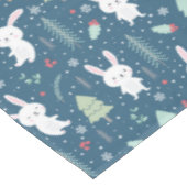 KerstBunny Tafelkleed (Gekanteld)