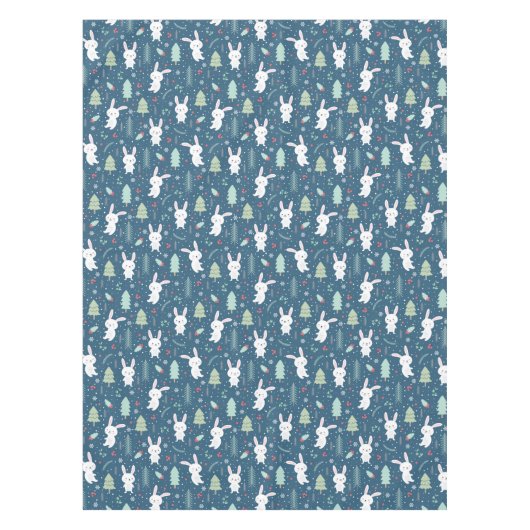 KerstBunny Tafelkleed (Voorkant)