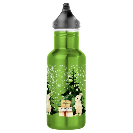 KerstBunny Waterfles (Rechts)