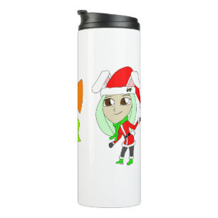 KerstBunnymemeisjes Thermosbeker