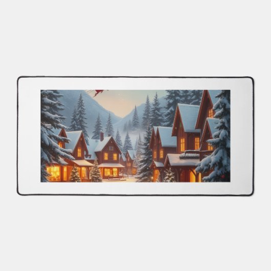 Kerstbureaumat Bureaumat (Voorkant)