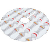 kerstburger santa kerstboom rok (Gekanteld)
