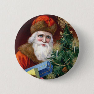  kerstButton Pin Ronde Button 5,7 Cm