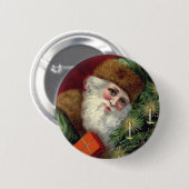  kerstButton Pin Ronde Button 5,7 Cm (Voorkant /achterkant)