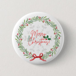 kerstButton Ronde Button 5,7 Cm