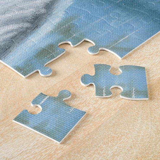 Kerstcabine Legpuzzel (Zijkant)