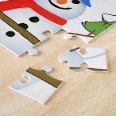 Kerstcabine Legpuzzel (Zijkant)