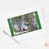 "Kerstcabine" sticker (Envelop)