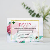 Kerstcacao Candy Cane Scarf & Ghandschoenen RSVP Kaart (Staand voorkant)