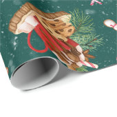 Kerstcacao met Marshmallows-Mokken Cadeaupapier (Rol Hoek)