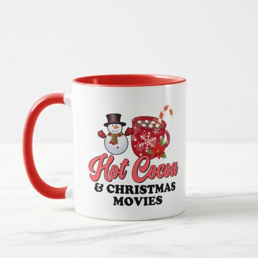 Kerstcacao-Mok, kerstkoffie-mok Mok (Links)