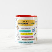 Kerstcacao-Mok Tweekleurige Koffiemok (Center)