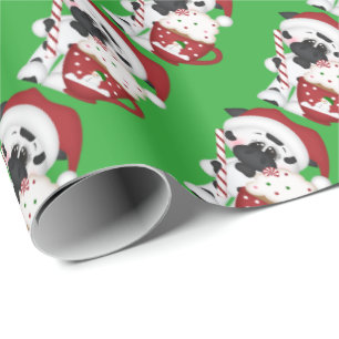 Kerstcacaodoekzakpapier Cadeaupapier