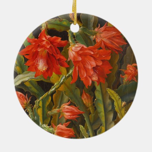 kerstcactus | Christelijk Möllback Keramisch Ornament (Achterkant)