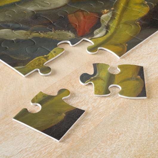 kerstcactus | Christelijk Möllback Legpuzzel (Zijkant)