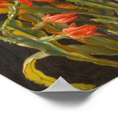 kerstcactus | Christelijk Möllback Poster (Hoek)