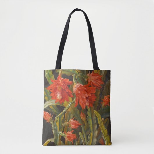 kerstcactus | Christelijk Möllback Tote Bag (Voorkant)