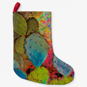 Kerstcactus Colorful Desert Southwest Kleine Kerstsok (Voorkant)