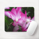 Kerstcactus Flowers Mousepad Muismat (Met muis)