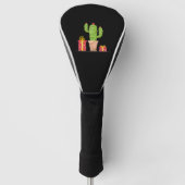 Kerstcactus Golfheadcover (Voorkant)
