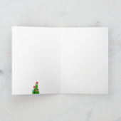 Kerstcactus Kaart (Binnen)