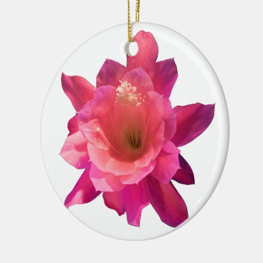 Kerstcactus Keramisch Ornament (Links)