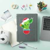 Kerstcactus, kerstkerstkerstkerstboomschildering sticker (iPad Cover)