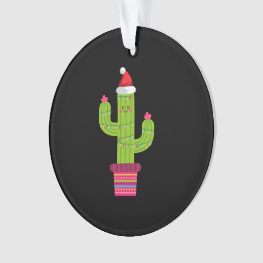 Kerstcactus Ornament (voorkant)