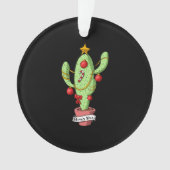 kerstcactus ornament (voorkant)