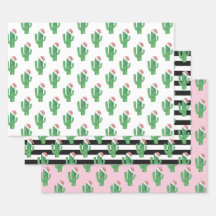 Kerstcactus patroon. Kerstman cactussen. Groen roz