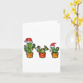Kerstcactus, Plant met succes Mannen Wom Kaart (Gele Bloem)