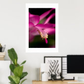 Kerstcactus Poster (Thuiskantoor)