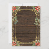 Kerstcactus Spaans 50 Años Vaquero Verjaardag Kaart (Achterkant)