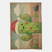 Kerstcactus Theedoek (Verticaal)