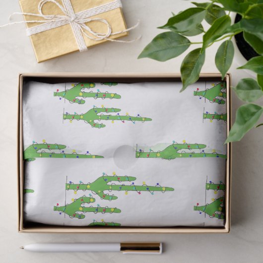 Kerstcactus Vakantie Woestijn Zuidwest Tissuepapier (Geschenk)