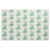 Kerstcactus Zuidwest Woestijn Aquarel Stof (Fat Quarter)
